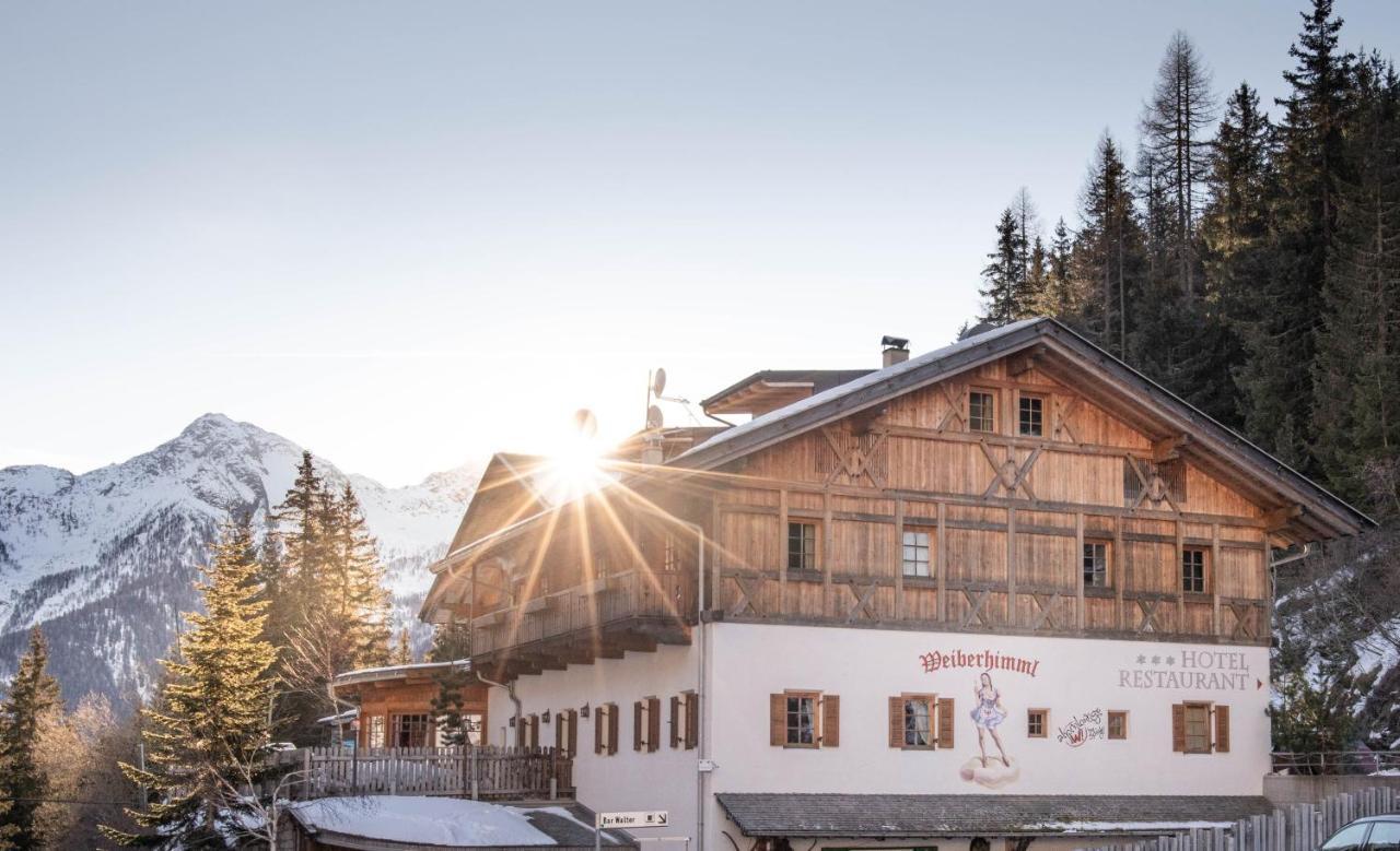 Skihotel Weiberhimmel Ультимо Экстерьер фото